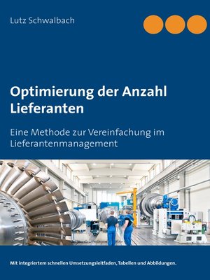 cover image of Optimierung der Anzahl Lieferanten